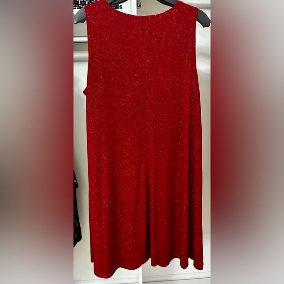 ❤️ Red Sparkly Dress 👗 XL - Picture 5 of 8
